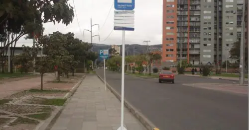 PARADA SITP  SAN JOSE V SECTOR  292A02 BOGOTÁ